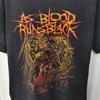 Винтаж As Blood Runs Black Черная Хлопковая S-5XL Подарок Для Фанатов Футболка DS139 Унисекс Футболка