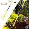 Garden Twist Tiller Manual Hand Tiller with Removable Big Claw Heavy Duty Claw Soil Cultivator with T Handle for Soil Loosening Aerating