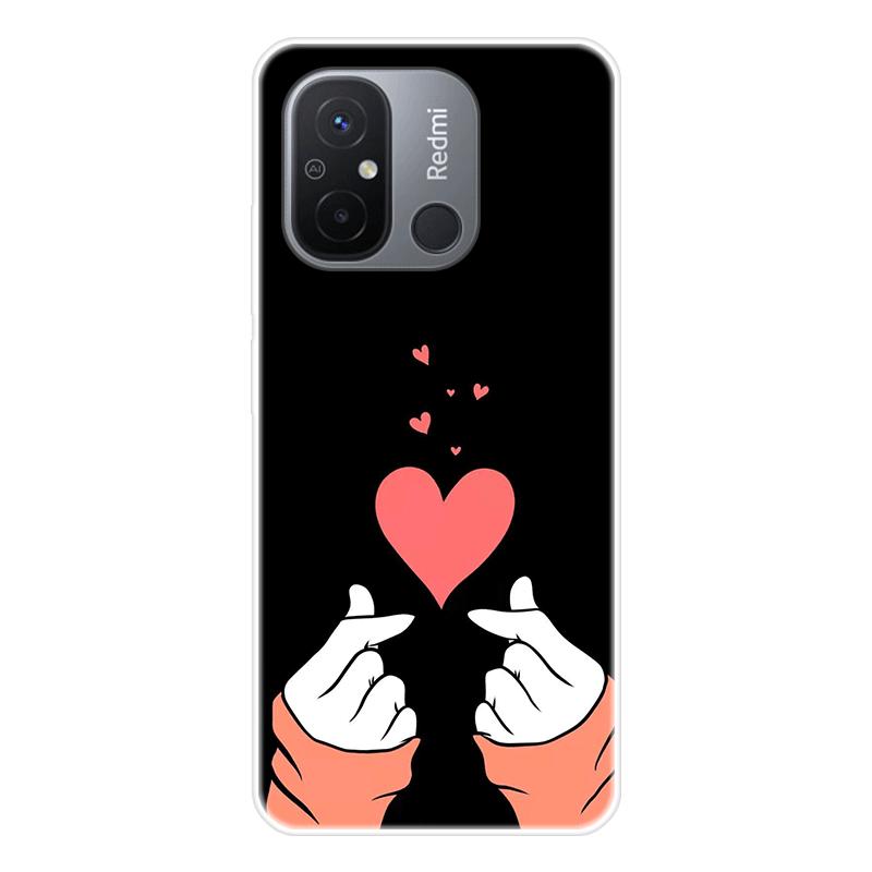 Для Xiaomi Redmi 12C 12 C Redmi12C чехол Мягкая силиконовая задняя крышка Мультяшный чехол для телефона Разнообразие