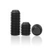High-Strength Hex Socket Grub Screws: Flat-End, Headless, Sizes M2-M16