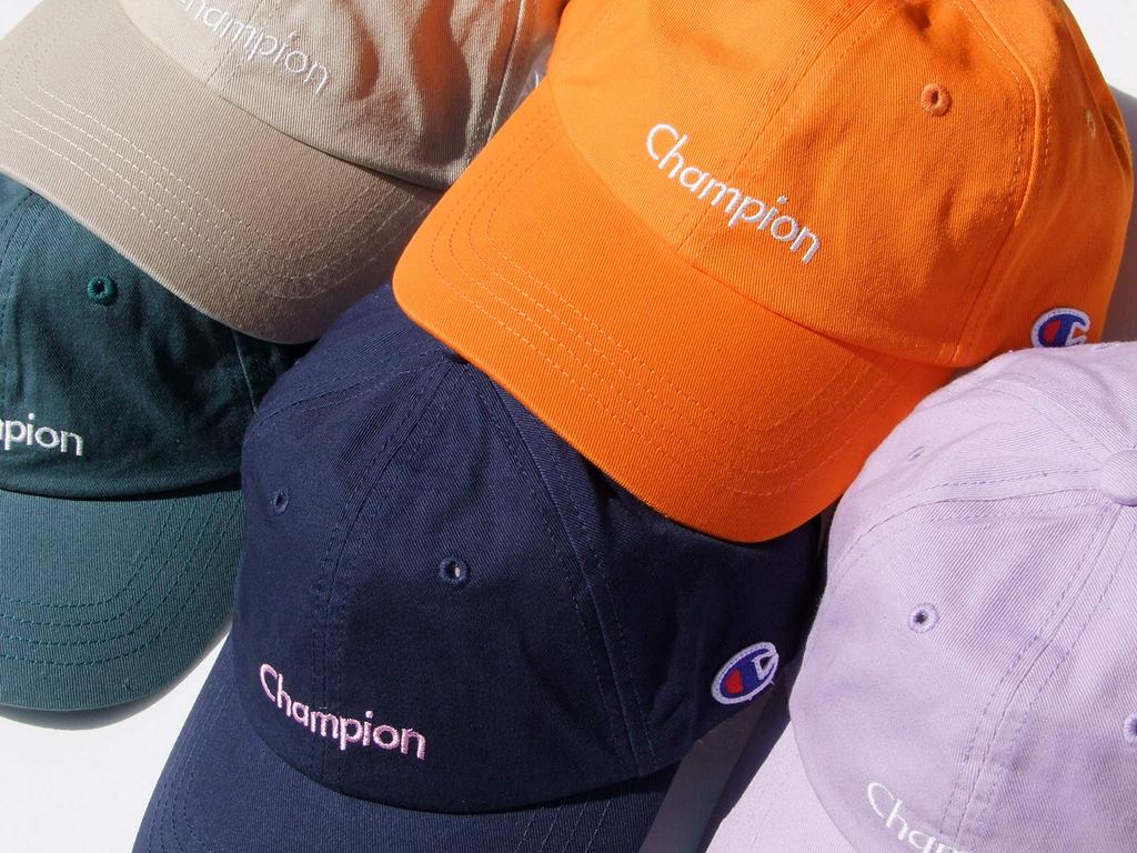 Champion Низкая кепка Логотип Волна Черный см 381-0078 57.0-59.0