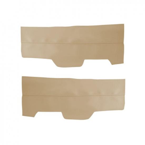 2x Inner For Honda Pilot 2009-2015 Front Door Panel Armrest Leather Cover BEIGE