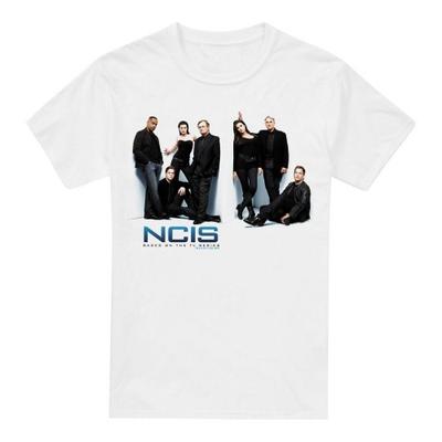 Мужская белая футболка NCIS Room
