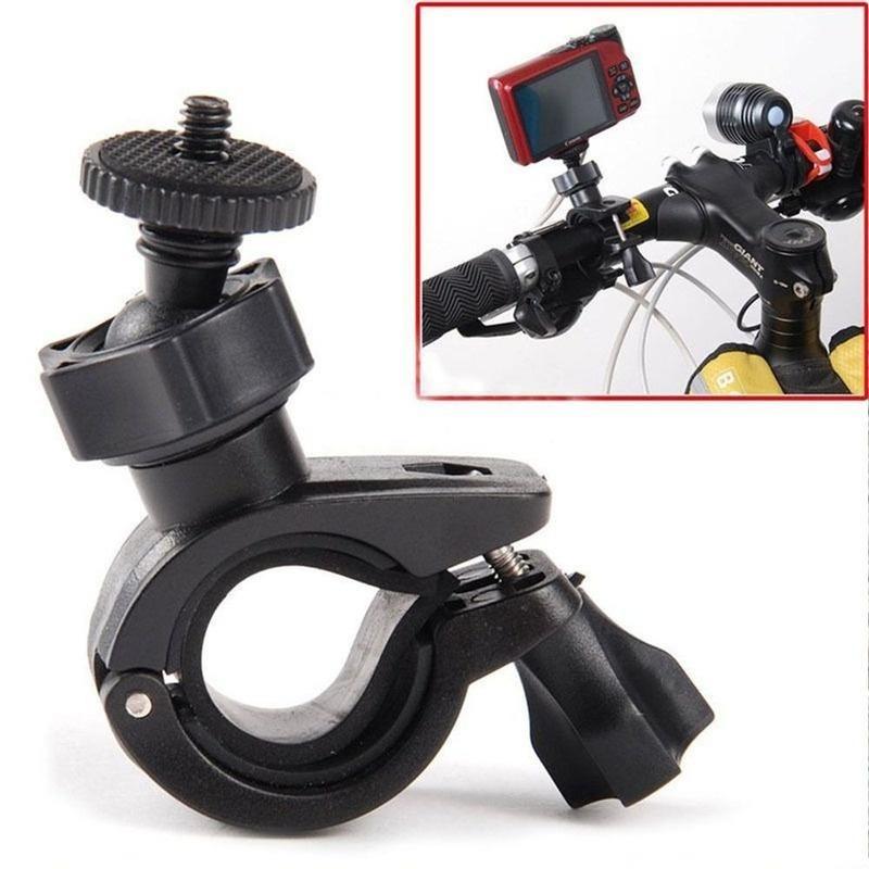 1 шт./2 шт. Черный аксессуар для камеры Велосипед Мотоцикл Полезный Держатель для спортивной камеры Кронштейн Крепление на руль Подставка