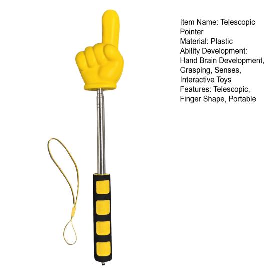 Телескопическая указка для учителя, портативная выдвижная ручная презентационная палочка, школьная классная доска для обучения, выдвижная ручная указка