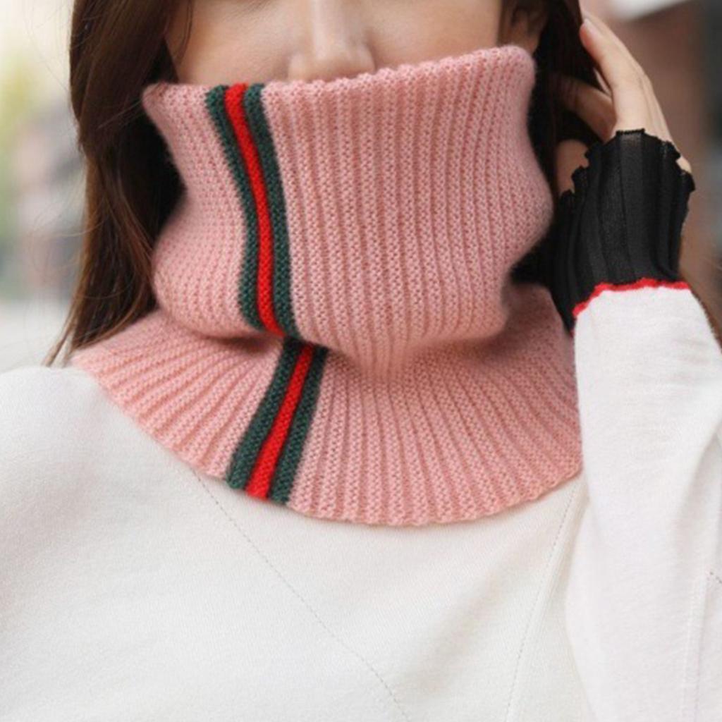 Winter Fake Collars Woman Insert Sweater Knitted High Fake Turtleneck Winter Scarf Woman Turtleneck Accessories-for Clothes
