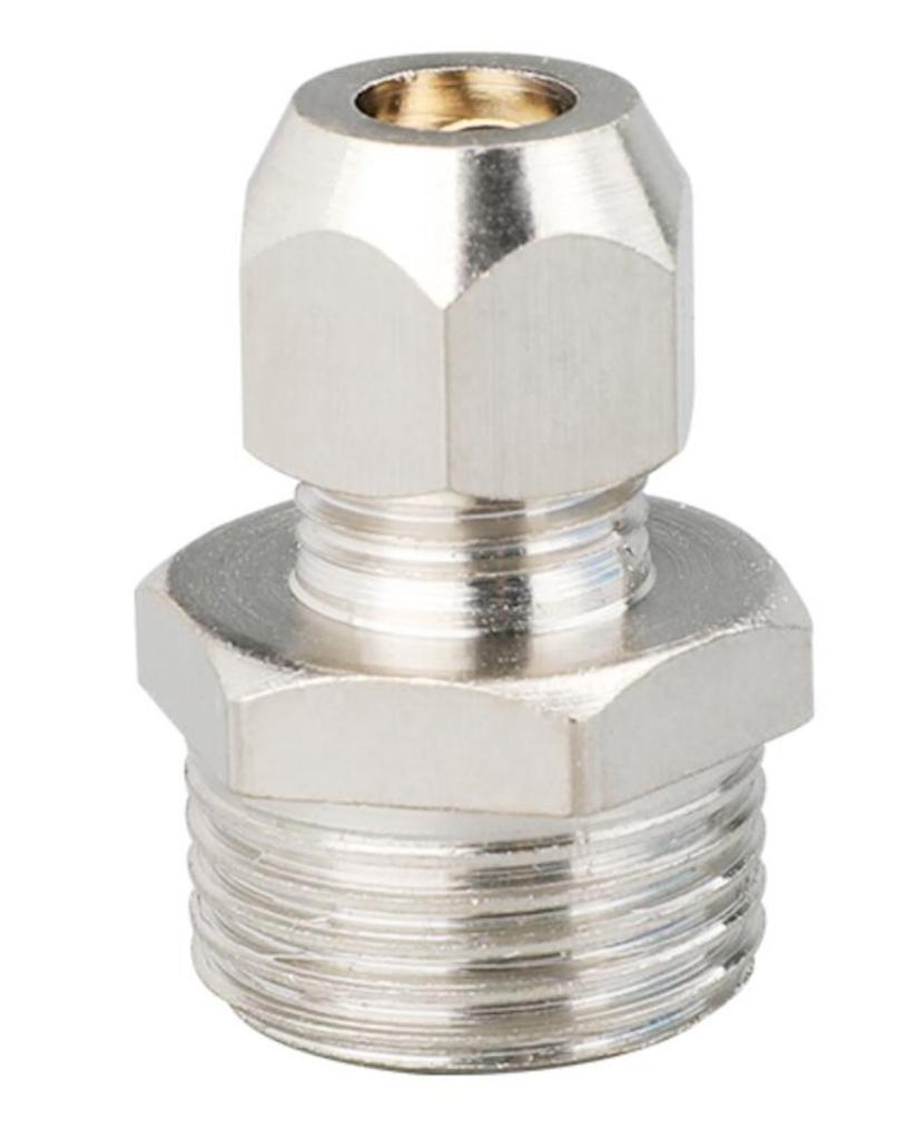 1/8" 1/4" 3/8" 1/2" BSPP Наружная Внутренняя 4 6 8 10 12 14 16 мм Трубный Компрессионный Соединитель Фитинг Латунный Трубный Фитинг Угольник Вода Газ Масло