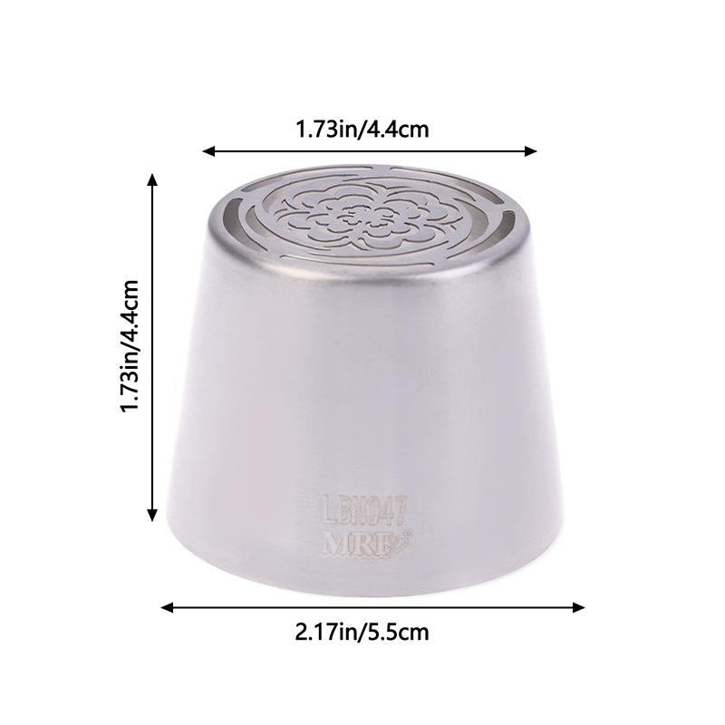 1 шт. Sl47 нержавеющая сталь русские насадки для глазури кремовые насадки для самостоятельного приготовления печенья торта помадки украшения инструменты для выпечки кексов