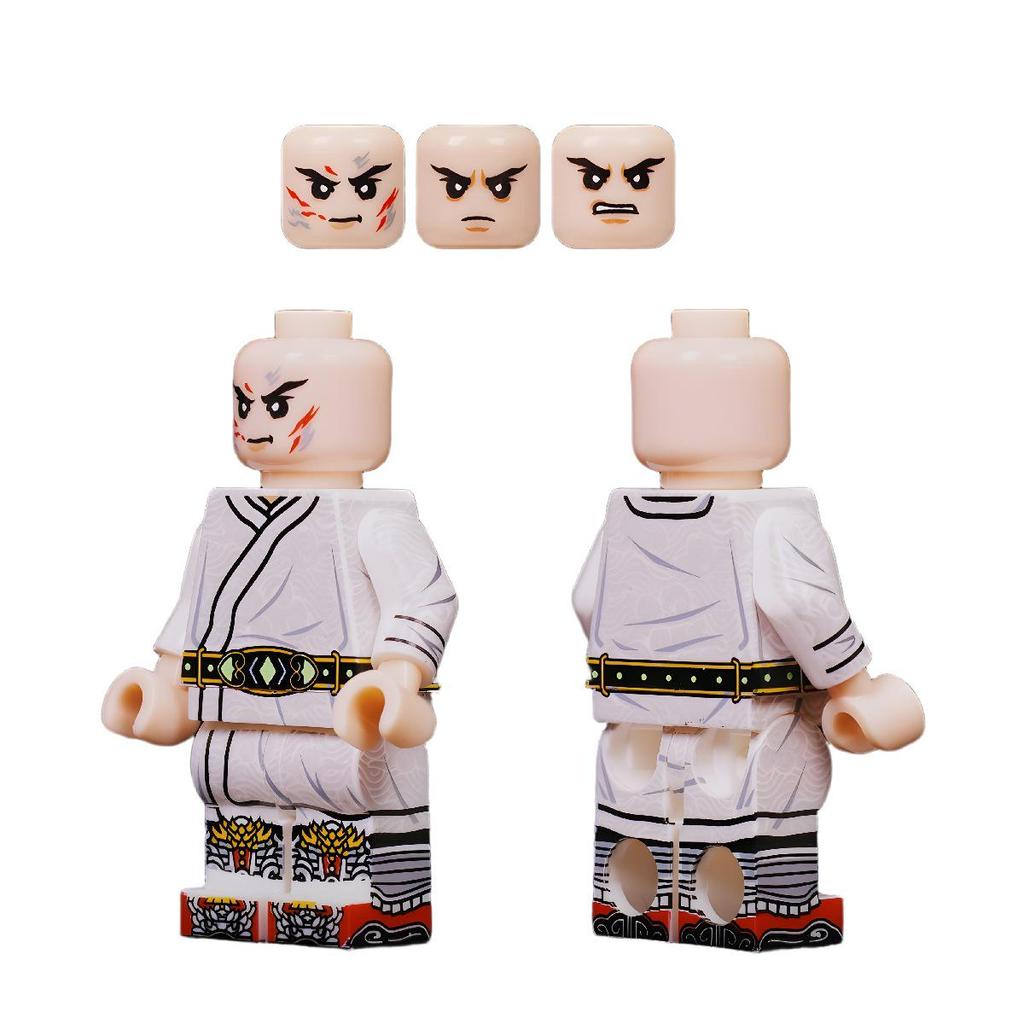 Zhang Fei Minifigure from Three Kingdoms Series, Compatible with LEGO, Romance of the Three Kingdoms Building Blocks