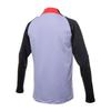 Nike Liverpool Long Sleeve Jersey With Spliced Logo Letter Print And Mock Neck T-Shirt Men Tops Grey DN2814-545