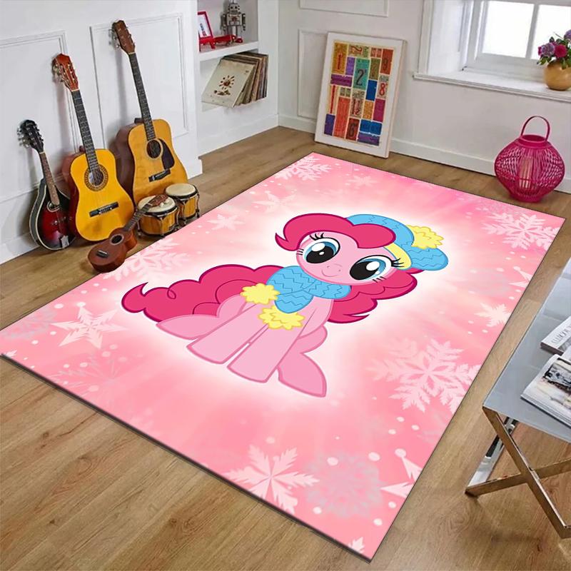 Pinkie Pie Polyester Carpet, Soft Indoor Mat for Office Chair, Living Room, Computer Desk - Decorative Home Office Rug Design