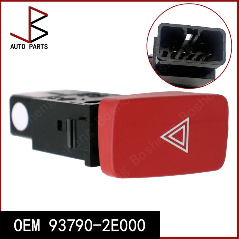 New OEM 93790-2E000 937902E000 93790 2E000 937902E000CA Hazard Warning Switch for Hyundai Tucson 06-09