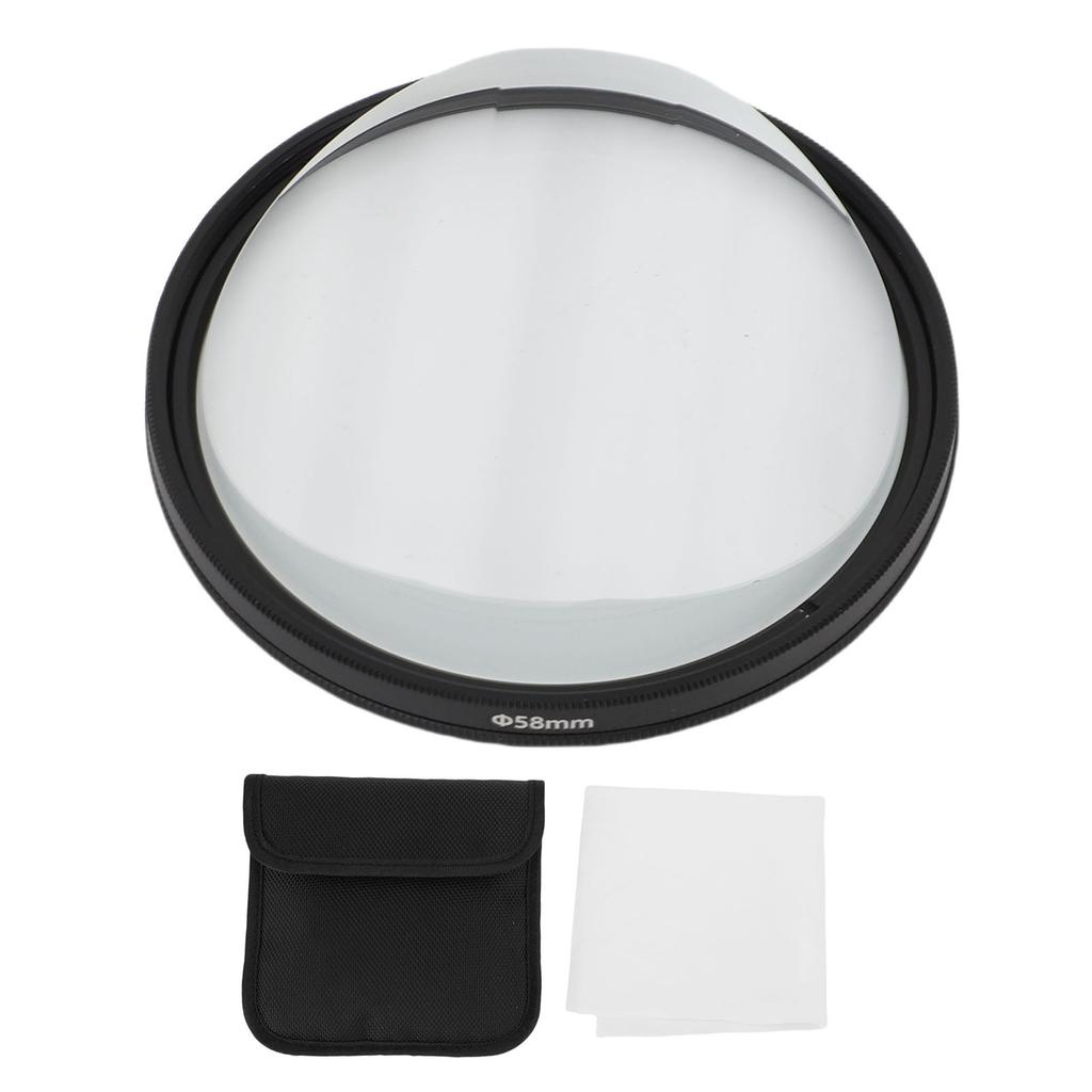 58 мм Фильтр для камеры Размытие переднего плана Центральное поле Эффект движения Фильтр для портретной фотографии Мульти