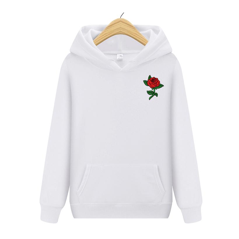 Женская толстовка с длинным рукавом и цветочным принтом, креативная одежда с круглым вырезом, модная толстовка большого размера с круглым вырезом