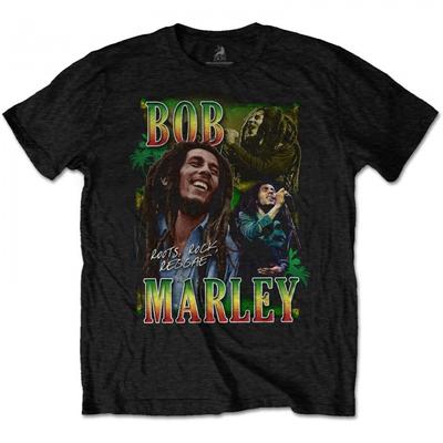 Bob Marley Футболка унисекс для взрослых Roots Rock Reggae Homage