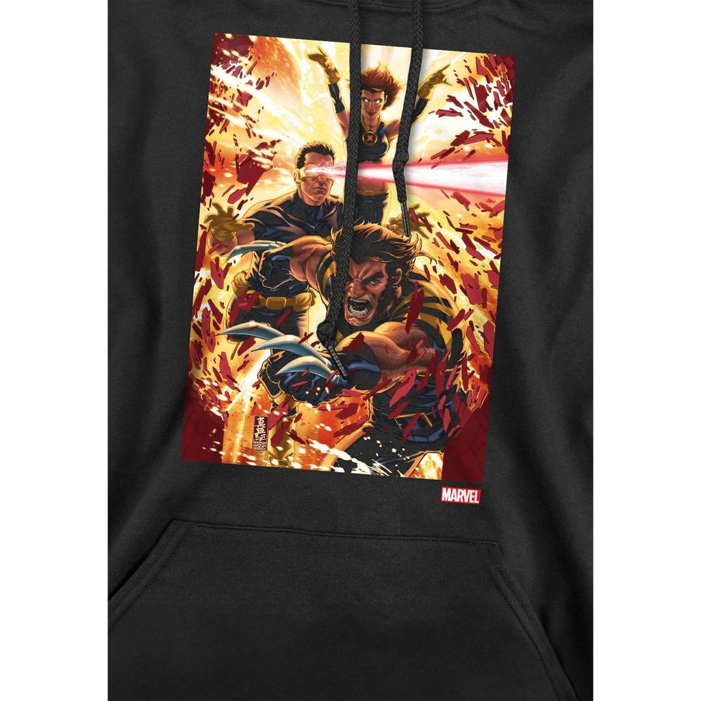 Marvel Мужская толстовка с капюшоном X-Men Wolverine Cyclops Jean Grey