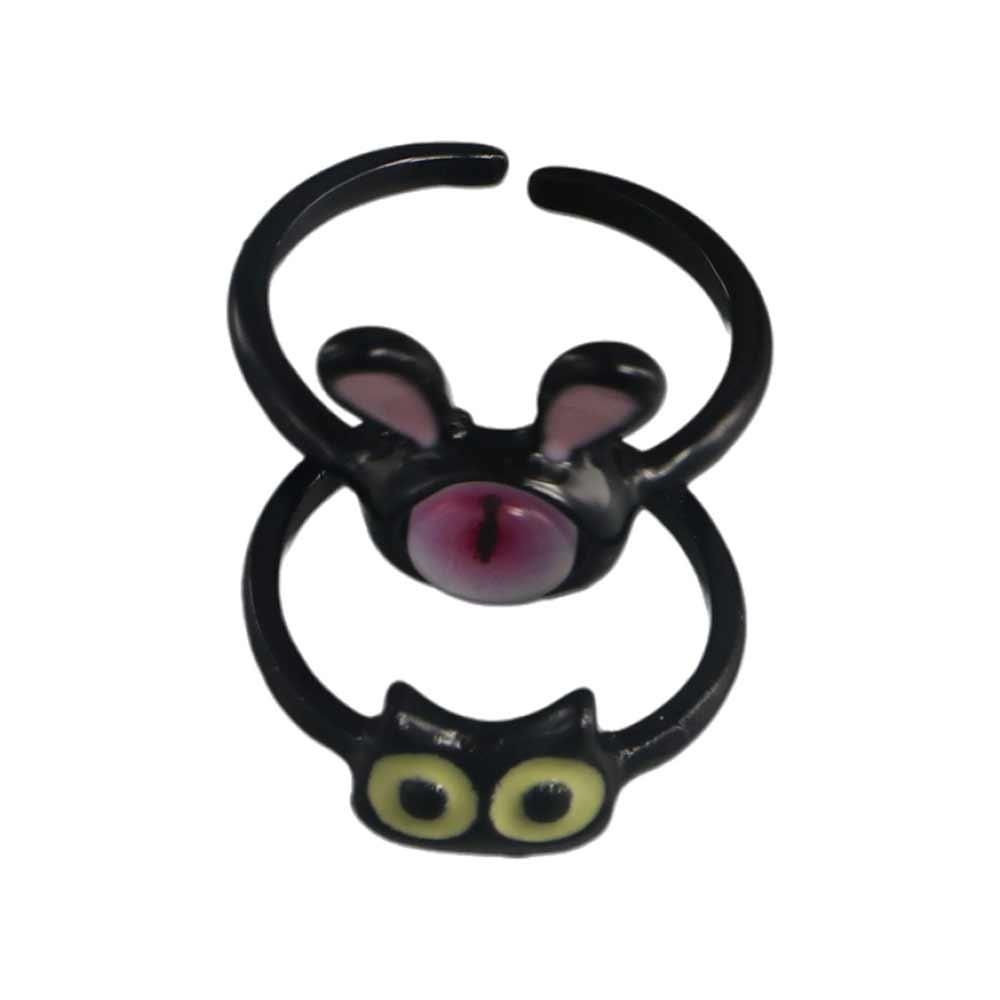 Couple Ring Finger Ring Rabbit Fashion Jewelry Harajuku Ring Women Opening Ring Korean Style Ring