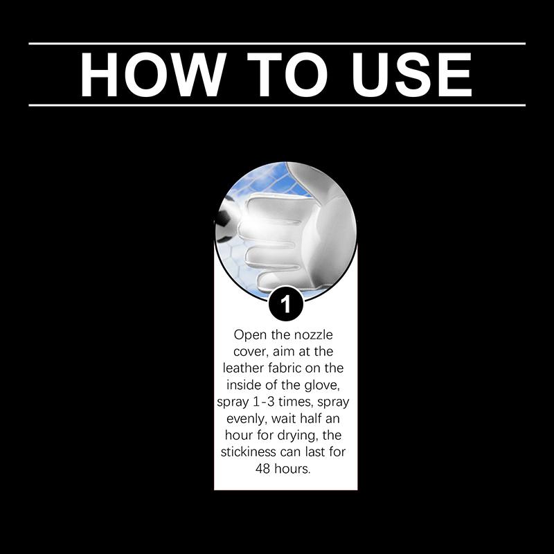 Спрей для сцепления вратарских перчаток Безопасный Нежный Спрей для вратарских перчаток Спрей для перчаток Бейсбольный Сменный Клей для перчаток