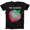 The Damned Strawberries Punk Rock Music Gift Black T Shirt 244