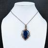 Blue Flash Labradorite Jewelry,999 Copper Wire Wrapped Pendant, Handmade Gemstone Jewelry, Gifts For Wife Brand New Pendant