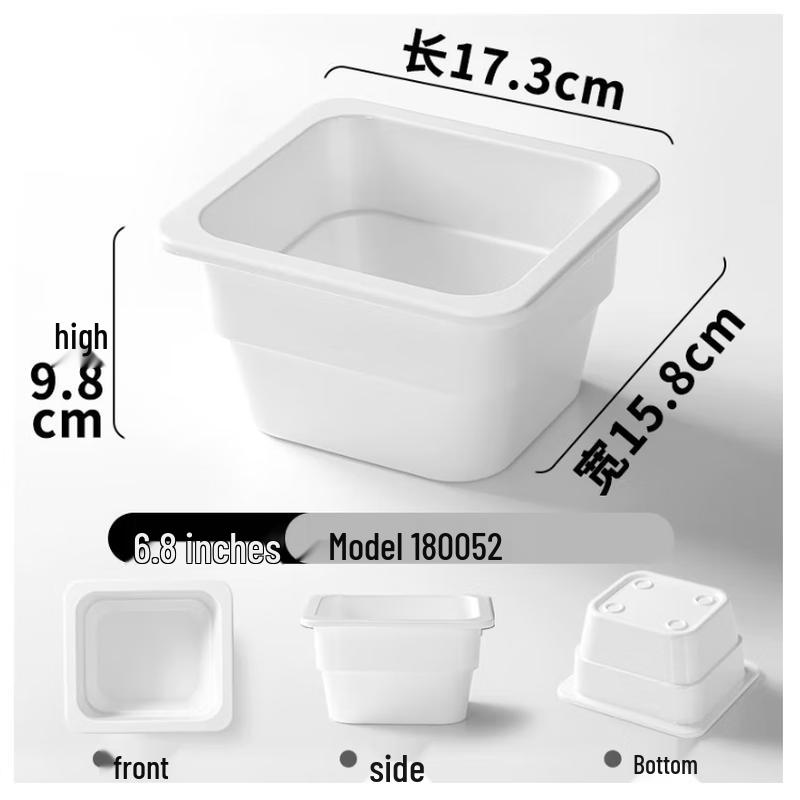 Kemeiruite Melamine Serving Tray for Deli & Cold Dishes
