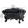 Korean Style Jewelry Storage Box With Mirror Rose Flower Storage Box Beautiful   Home