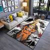 Naruto Evolution Character Art suitable as a non-slip mat for the living room or bedroom sofa