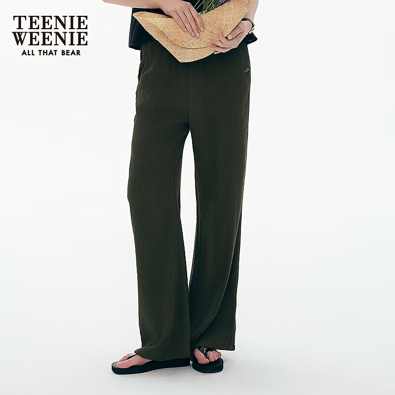 Teenie Weenie Женские свободные повседневные брюки на кулиске