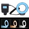 Portable 48 LED Ring Flash Light Lens Adapter Rings Kit For Canon for Nikon for Fuji SLR Camera