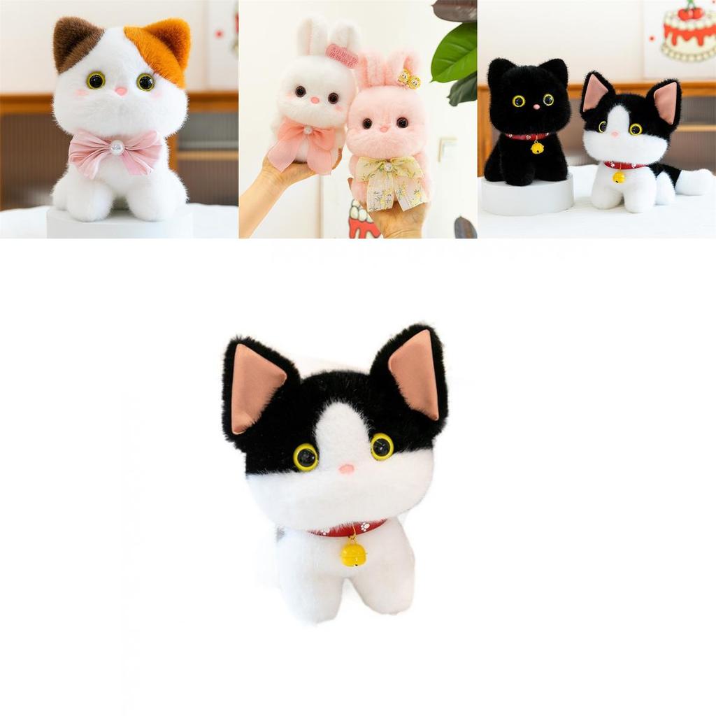 Cute Cat Plushie With Aromatherapy For Girls And Stress Relief Short Plush Desk Toy
