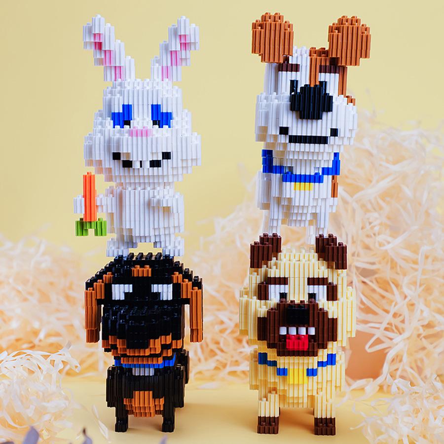 TOYLINX Серия «Милые питомцы» Конструктор Модель - АБС Образовательные Детские Игрушки, Подарки к Празднику