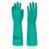 1 Pair 16" 22Mil Heavy-Duty Nitrile Gloves - Chemical, Acid, Oil Resistant, Non-Slip for Industry, Agriculture, Forestry
