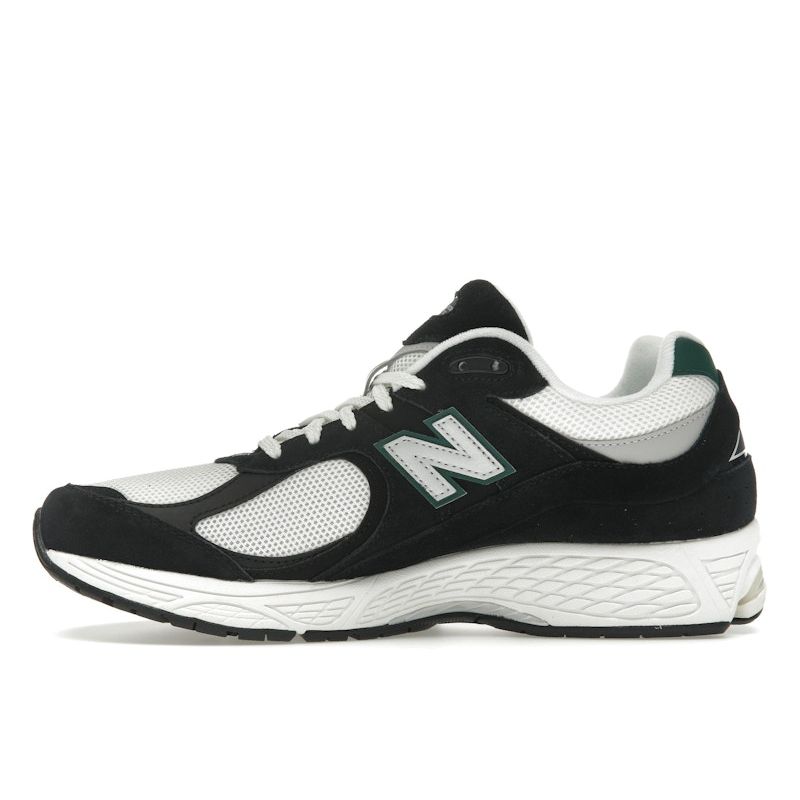 New Balance 2002R Black Marsh Green Unisex Sneakers Sea-Salt M2002RRA