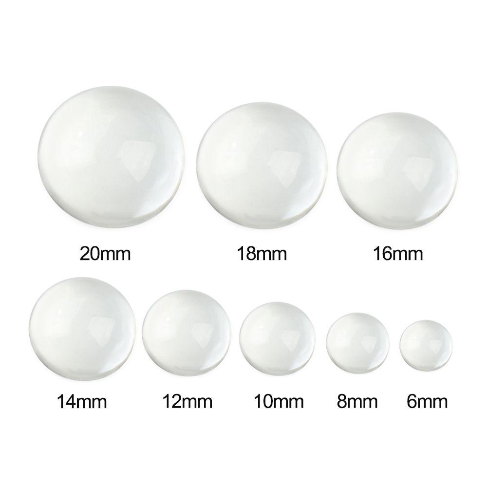 20 шт. 8 размеров Аксессуары 6~20 мм Кукольные глазные яблоки Хрустальные кукольные глаза Кукольные стеклянные глаза Патч Зрачки Глаза