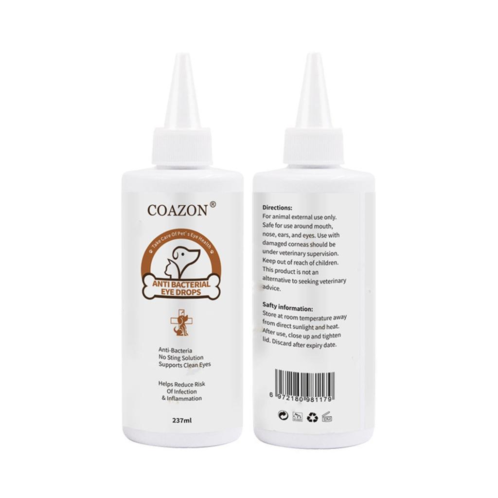 237 мл глазные капли для собак и кошек от конъюнктивита безопасные и нежные глазные капли для домашних животных для путешествий, пляжных поездок, кемпинга