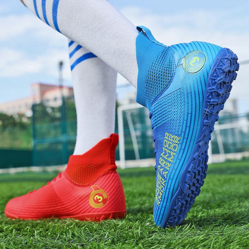 FootballShoes, повседневная детская обувь, размер 30–47, дышащая обувь, спортивные кроссовки для мальчиков и девочек