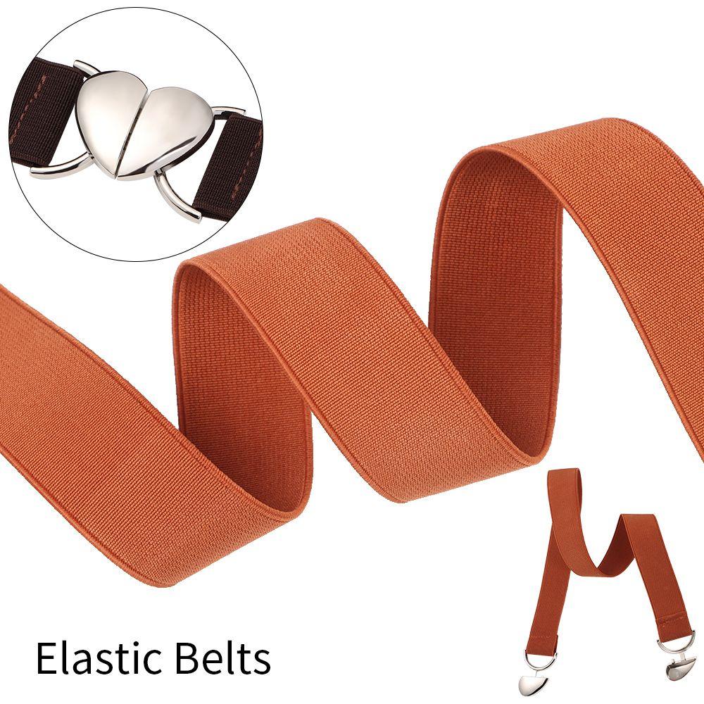 Элегантный эластичный ремень с пряжкой в виде сердца любви, эластичные ремни для талии, декоративный пояс