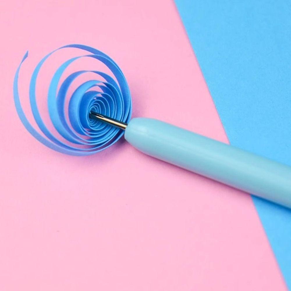12PCS Paper Curling Quilling Needle Kit Quilling Slotted Pen Paper Quilling Pen Paper Art