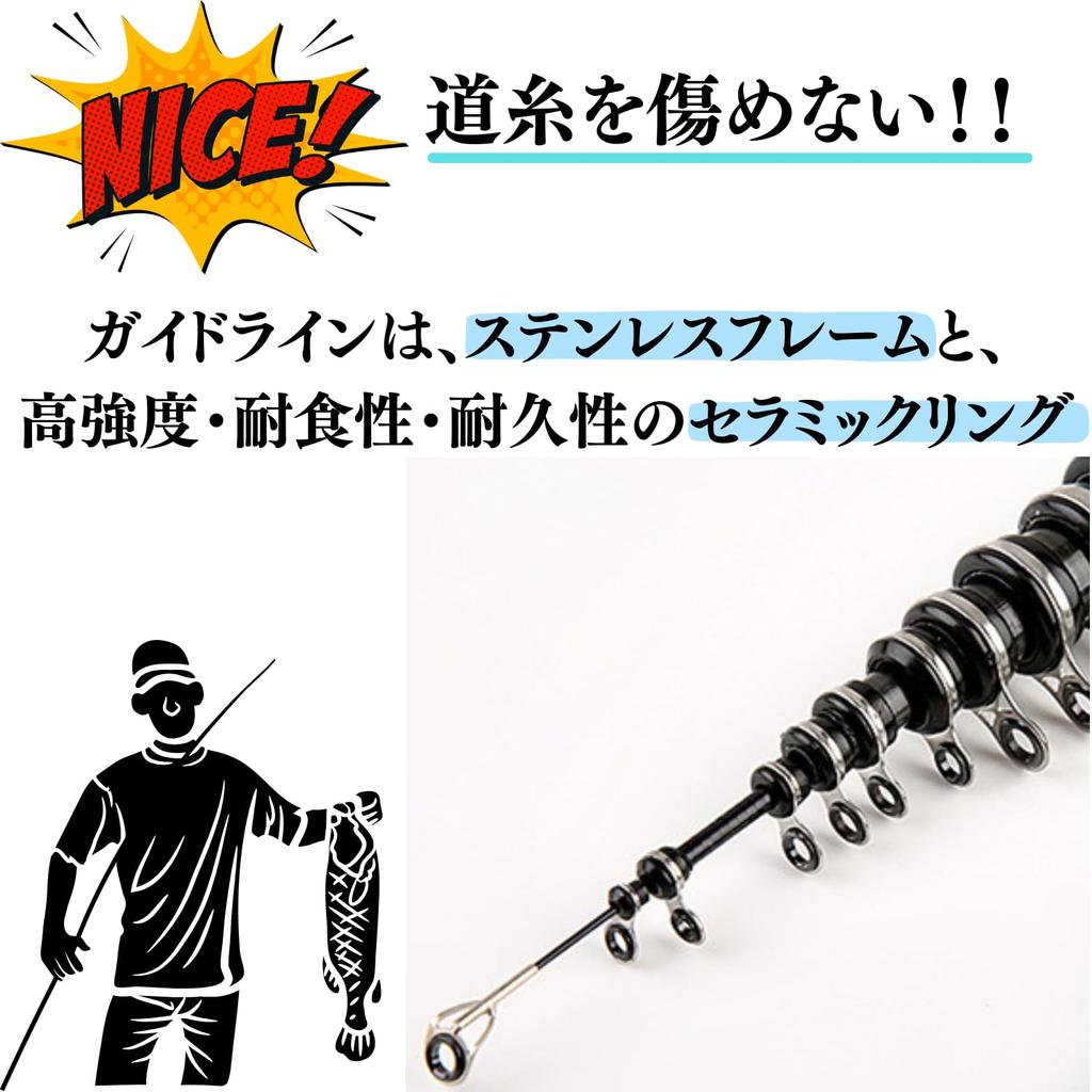 Surf Fishing Fishing Casting Sea Freshwater Casting Rod Rod, Rod, Long-distance Casting, Lightweight, Fishing, Carbon, Fishing, Dual-use (3.7m)