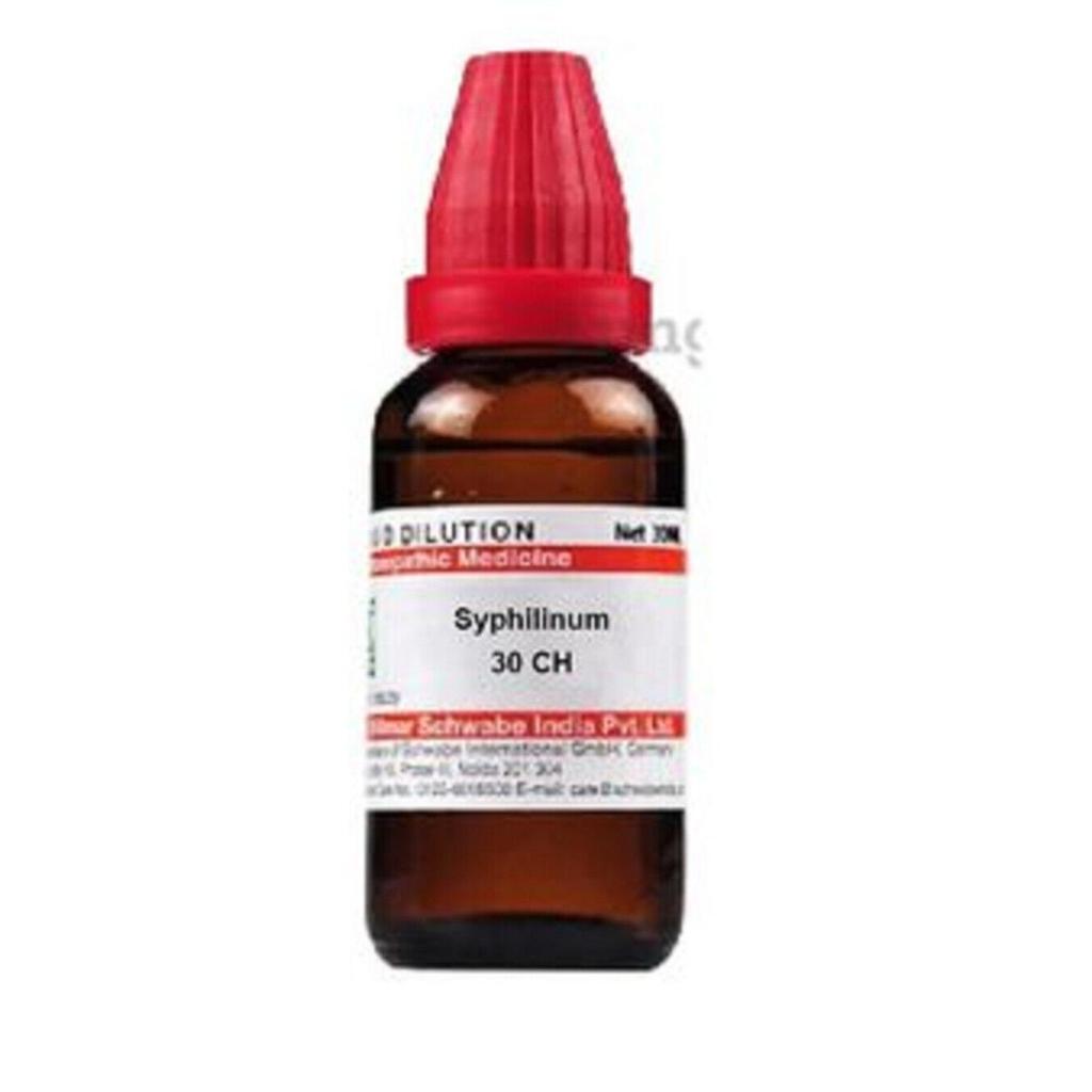 @ Dr Willmar Schwabe Syphilinum Dilution 30 CH Homeopathic Medicine 30ML UKR2016_60%OFF