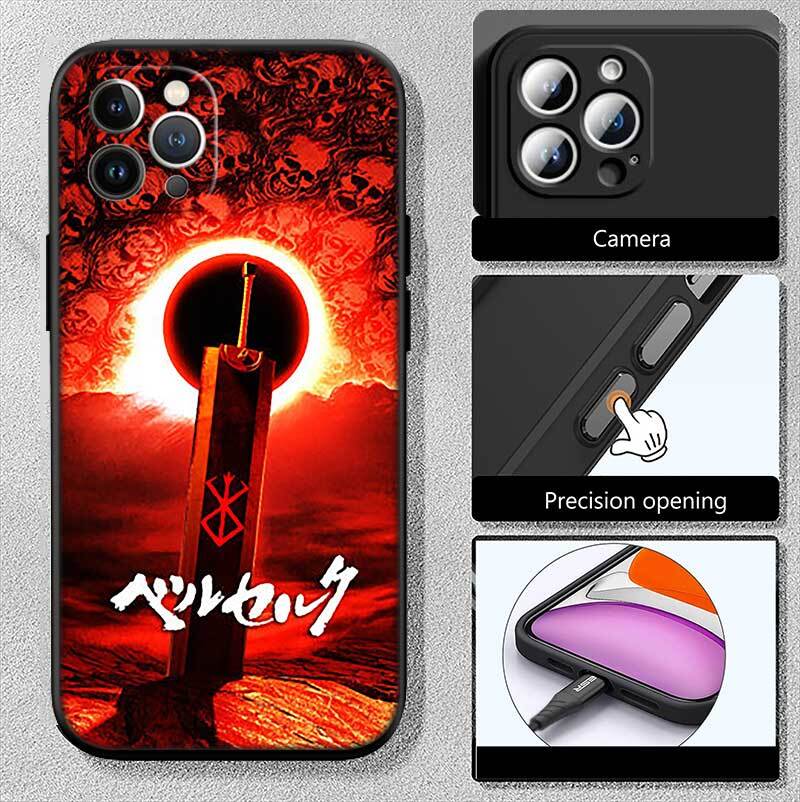 Чехол Berserk Guts для Samsung Note 20 10 S25 Plus Ultra Lite FE M20 M21 M30 M31 M51 A11 A26 A51 A52 A53 A56 A70 A71 A72 A73