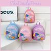 Sequin Bright Rabbit Pattern Backpack With Pu Fabric For Learning Schoolbag