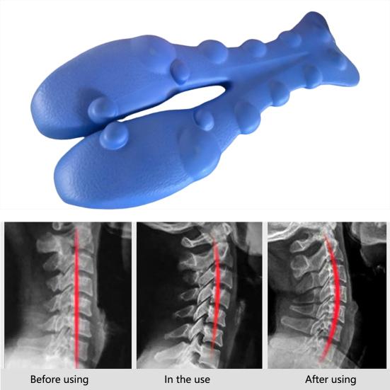 Массажер для триггерных точек трапеции, миофасциальный шейный релаксант, корректор осанки, массажер для шейного отдела позвоночника для снятия мышечной боли