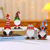 New Christmas Decorative Holiday Supplies Wooden Creative Faceless Elderly Table Decoration Christmas Gifts