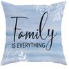 Hydrangea - themed Cozy Pillow Cover: Delicate Blooms, Butterflies and Heartfelt Quotes, Sofa Cushion Cover, Bedroom Room Decor