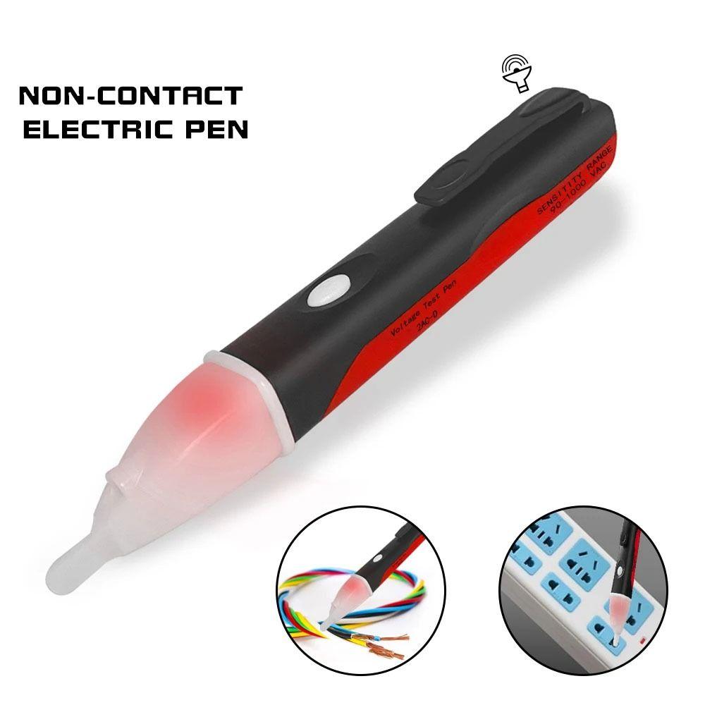 Wall Socket Test Pen Sensitive Power Tester Sound and Light Alarm Voltage Detector  Electric