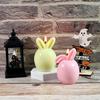 Форма для литья пасхального кролика, силиконовая форма для ароматерапевтических свечей в виде кролика, форма для изготовления свечей в виде кролика для украшения вечеринки