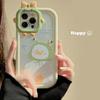 Симпатичный противоударный чехол Happy Duck Cartoon 3d 2 в 1 для Iphone 12 13 14 Pro Max Plus 11 Promax Ins Smiley Back Cover Capa