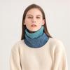 Autumn And Winter New Gradient Knitted Scarf, Men'S And Women'S Versatile Cover, Head Protection Neck Cover, Thickened Warm Windproof Scarf Neck