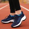 Fashion Women Shoes Running Increased Fly Weaving Sneakers Non Slip Casual Shoes 5 Color Size 35-45